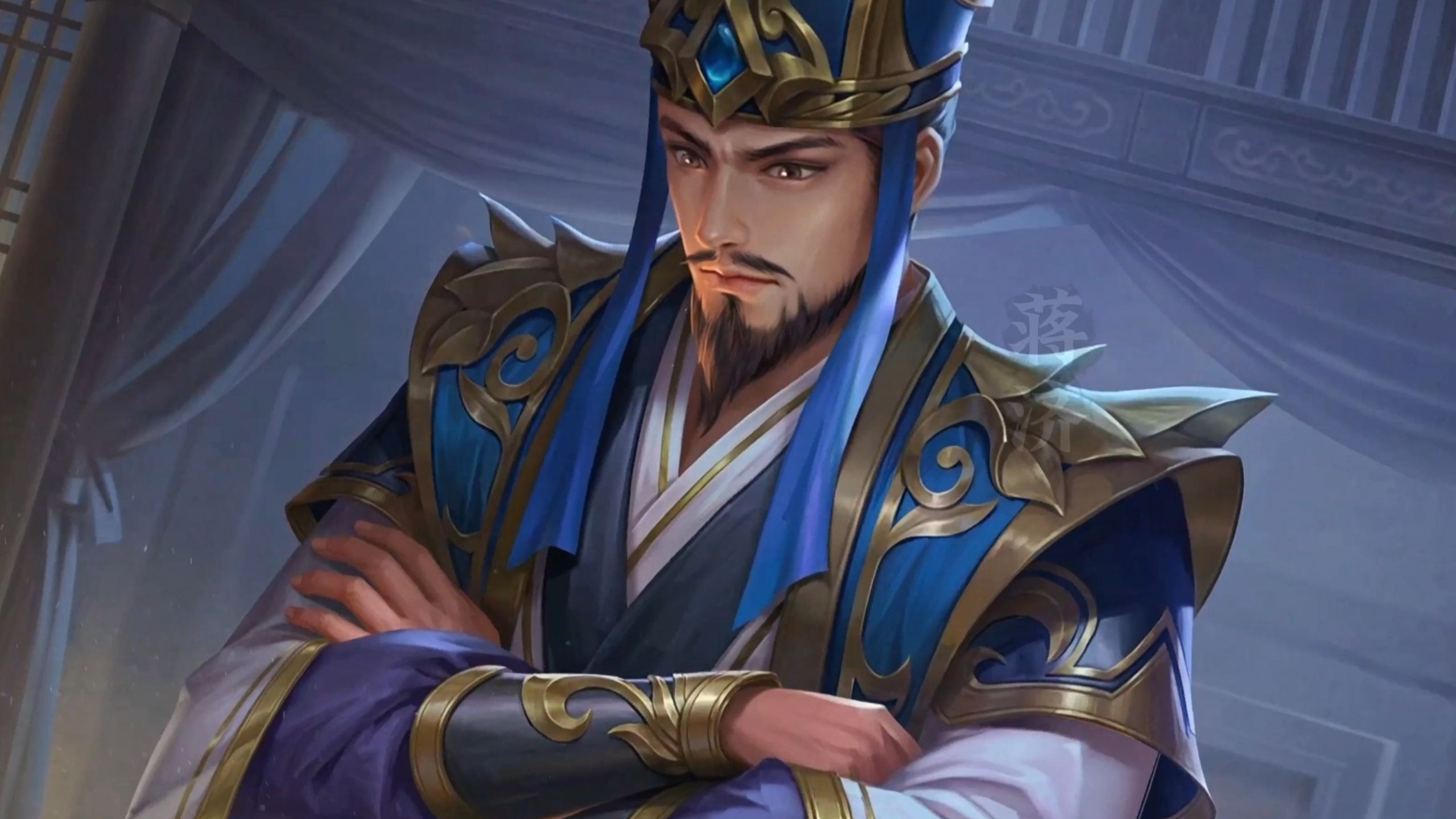 【三国杀移动版】蒋济武将PV：推极利弊，当禁文巧之词